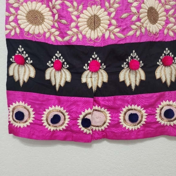 Anthropologie Leifsdottir A-line Boho Skirt Size 0 - Picture 8 of 13